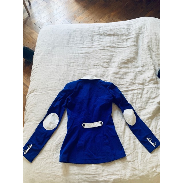 Veste Horse Pilot bleue électrique