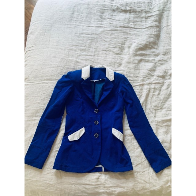 Veste Horse Pilot bleue électrique