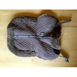 Amortisseur Dos Marron - Mouton véritable - Performance Taille M