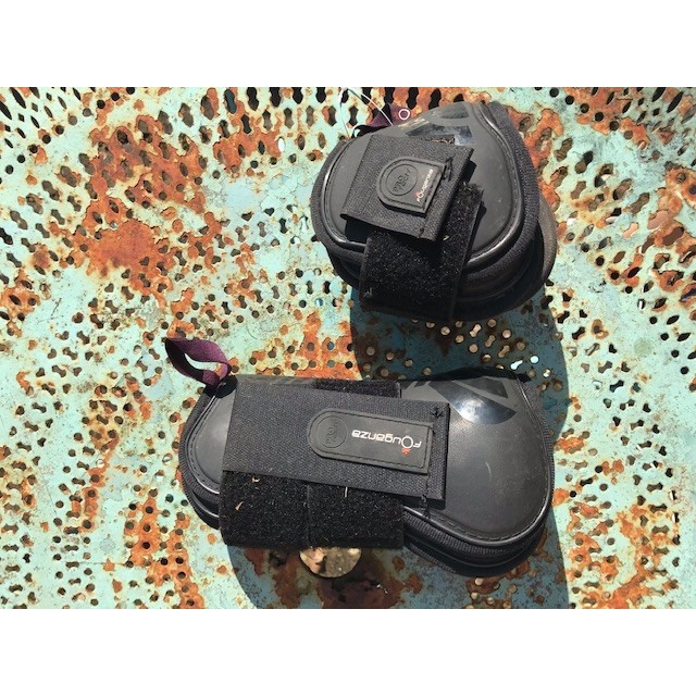 ensemble guêtres/ protèges boulets poney fouganza