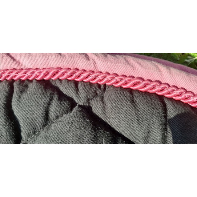 Tapis mixte BR noir et rose