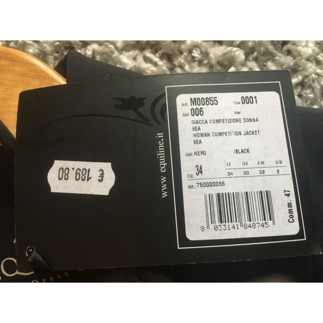 Veste de concours Equiline