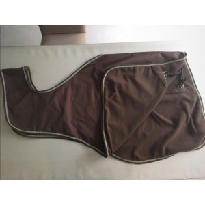 Couvre reins et amortisseur marron