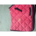 Tapis de selle rose HFI