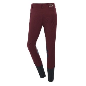 Pantalon equitation NEUF siliconé femme bordeaux 36