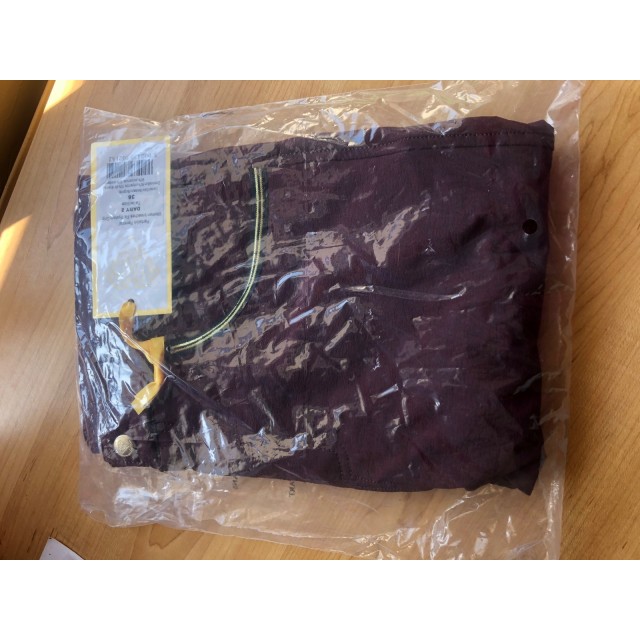 Pantalon equitation NEUF siliconé femme bordeaux 36