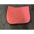 Tapis orange/rose