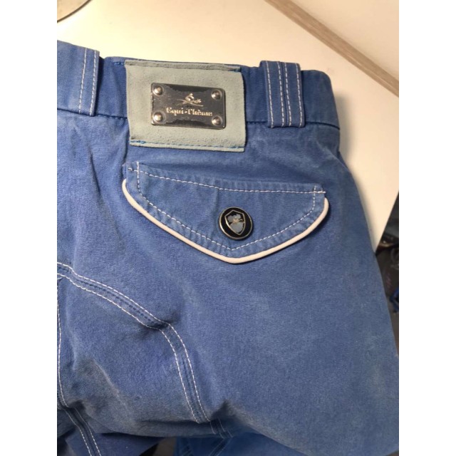 Pantalon bleu roi