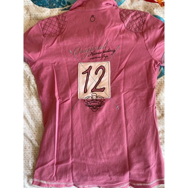 Vends polo rose Horse Riding