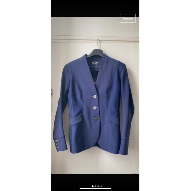 Veste de concours Horse Pilot marine neuve