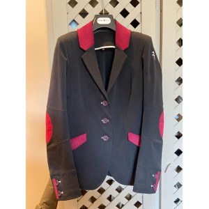 Veste Horse Pilot T38 Noir et Bordeaux