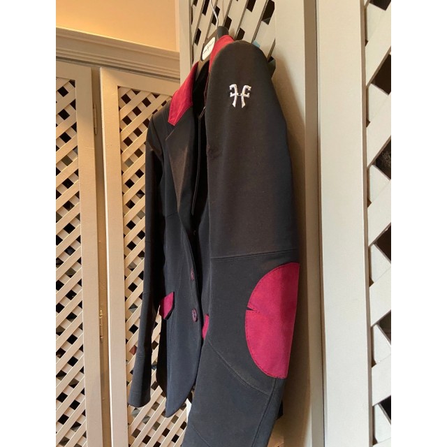 Veste Horse Pilot T38 Noir et Bordeaux