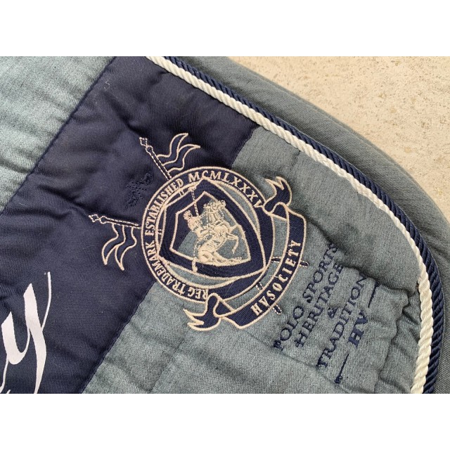 Tapis HV POLO gris/marine