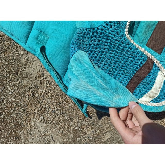 Ensemble Bleu turquoise equi-thème