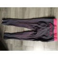Pantalon marine/fushia