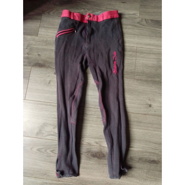 Pantalon marine/fushia