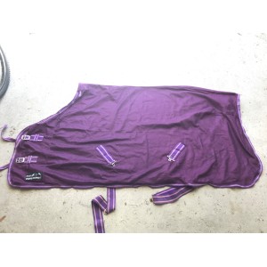 Couverture anti mouche HKM violette