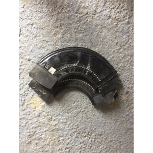 Cloche noire a strass