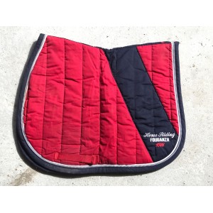 Tapis fouganza rouge/marine