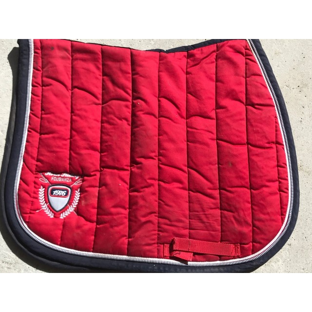 Tapis fouganza rouge/marine