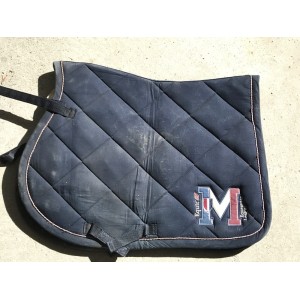 Tapis equitheme bleu marine