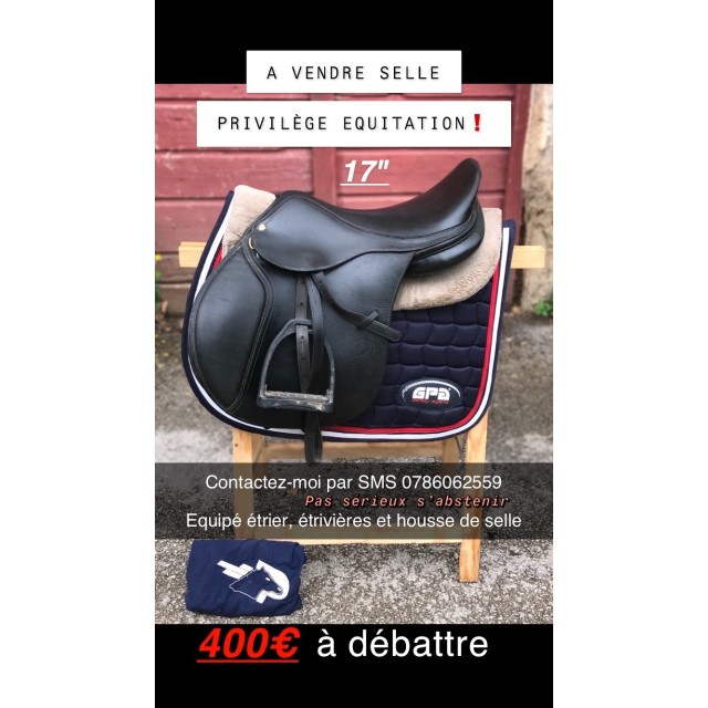 Selle privilège equitation