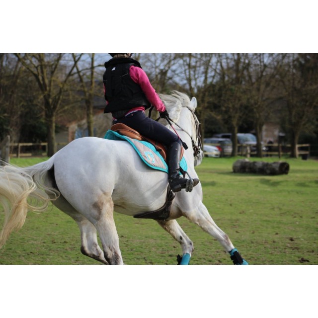 Ensemble bleu turquoise