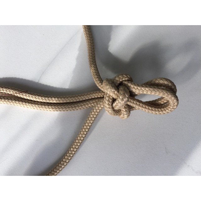 Licol beige et bordeau