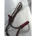 LICOL EN CORDE marron et fushia