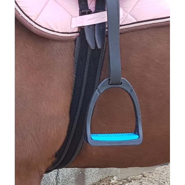 Étriers compositi bleu