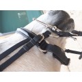 Brison privilège equitation.  VERNIS.  Poney . Noir neuf.
