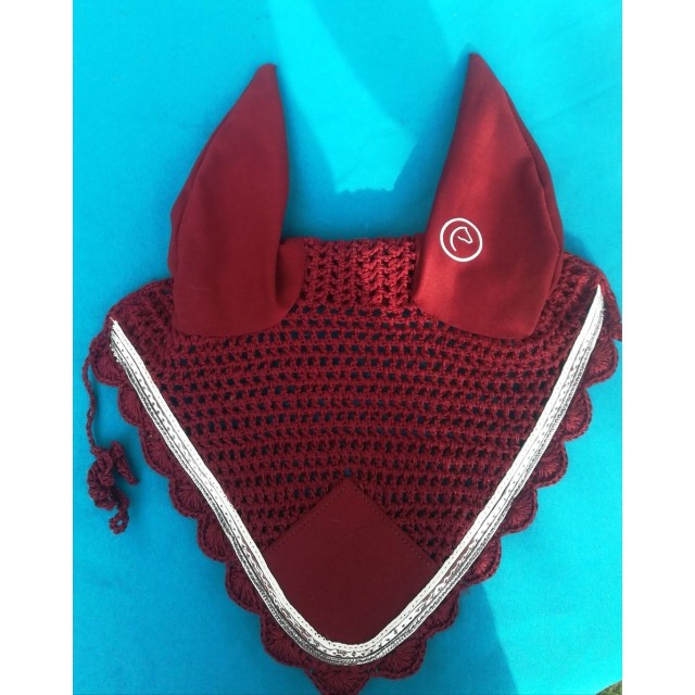 Bonnet équithème bordeau