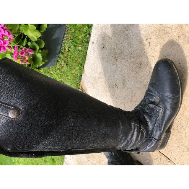 Bottes équitheme noires