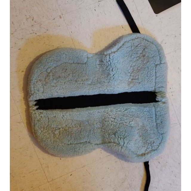 Amortisseur à gouttière moumoute bleu