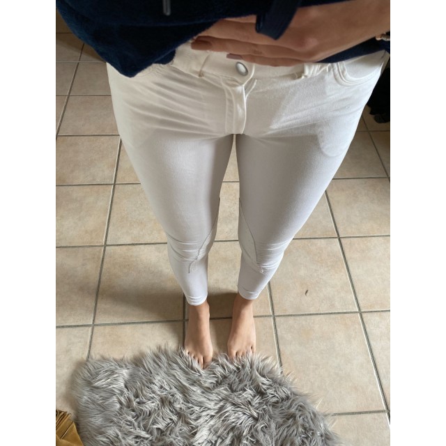 Pantalon blanc de concours performance