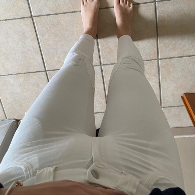 Pantalon blanc de concours performance