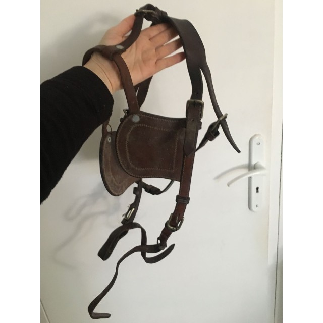 Filet d'attelage taille cob avec œillères