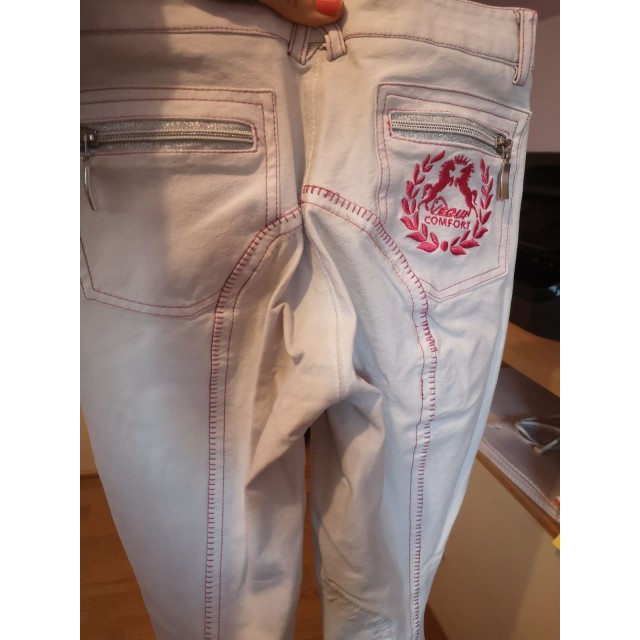 pantalon blanc concours t34