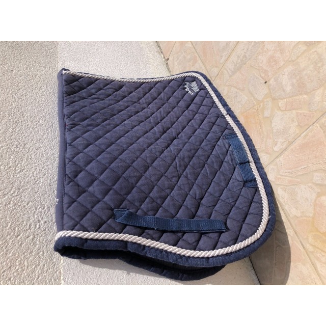 Tapis d'équitation bleu marine