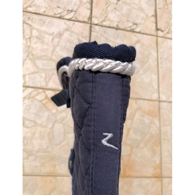 Tapis d'équitation bleu marine