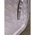 Tapis d'équitation blanc