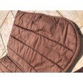 Tapis d'équitation marron équithème