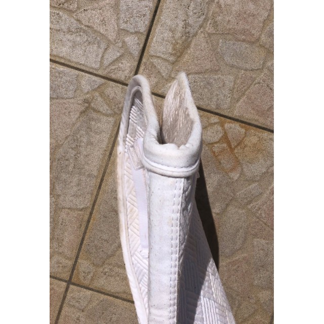 Tapis d'équitation blanc
