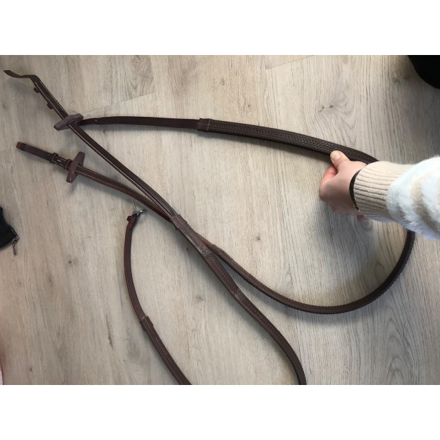 Ensemble bridon+rênes