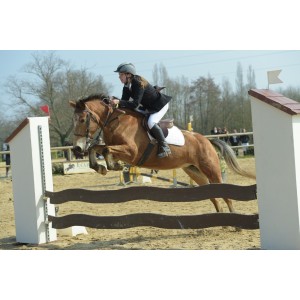 Veste de concours noire fouganza