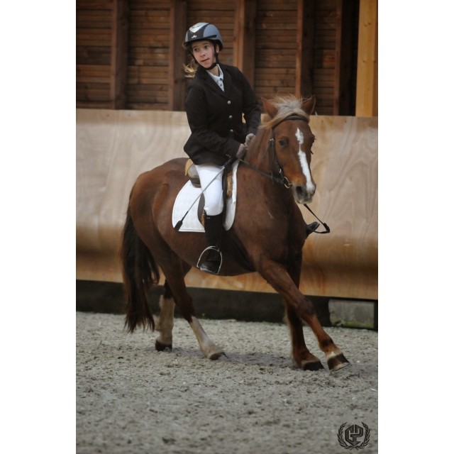 Veste de concours noire fouganza