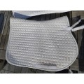 Tapis de selle blanc Eskadron
