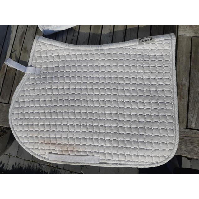Tapis de selle blanc Eskadron