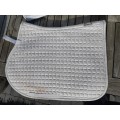 Tapis de selle blanc Eskadron