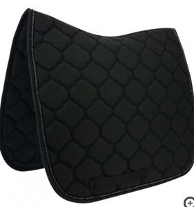 Tapis de selle noir en parfait état